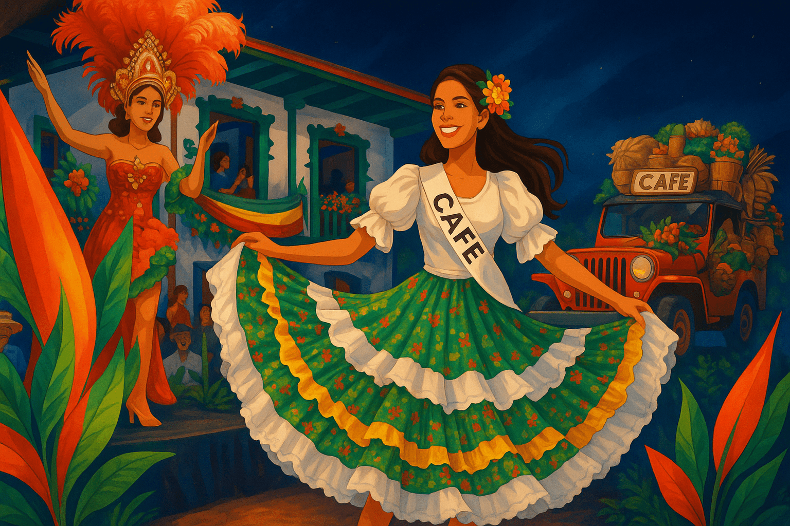 Candidata al reinado nacional del café